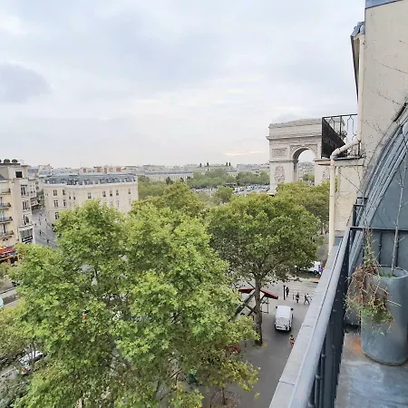 Gorgeous Flat, View On Arc De Triomphe! Parigi